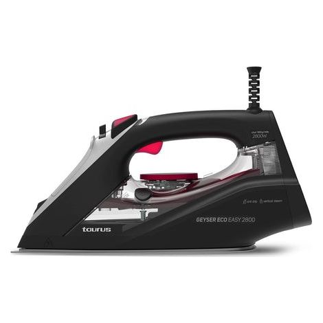 Taurus Geyser Eco Dampfbügeleisen Schwarz Leistungsstark 2800W (1/5)