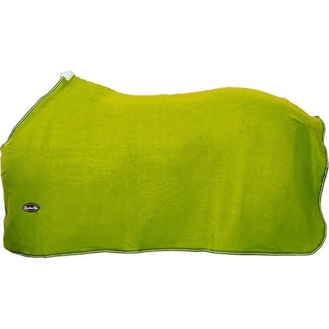 155 cm, Chaux: Couverture polaire anti-boulochage Polar Color pour chevaux avec fermetures à clip sur le devant (1/4)