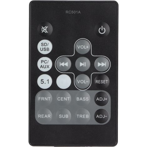 Mehrzweck-Ersatzfernbedienung für Edifier RC501A und R501BT Lautsprecher (1/5)