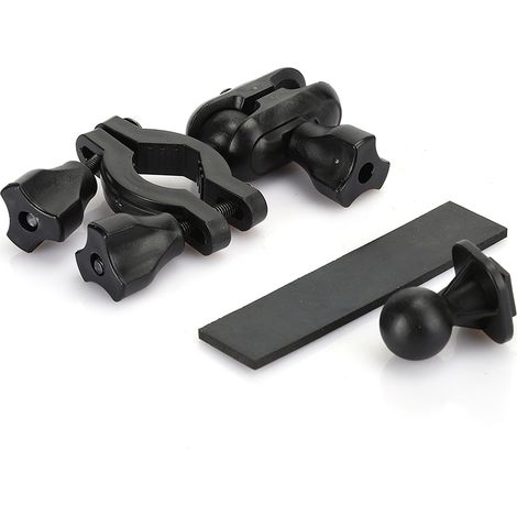 Support de téléphone universel pour voiture YSDB1601 - Fixation ABS noir pour rétroviseur, support GPS, attache simple sans blocage (1/5)
