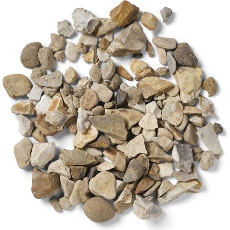 Barley Gold Bulk Bag 850 kg Chippings - 10-20 mm Golden Stone - L100 x W100 x H80 cm