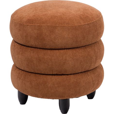 Amadeus - Pouf Nuage rouille 42 cm (1/3)