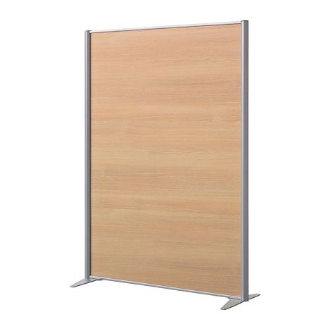 Cloison B-Zen bois antibactérien L122, H160 cm hêtre