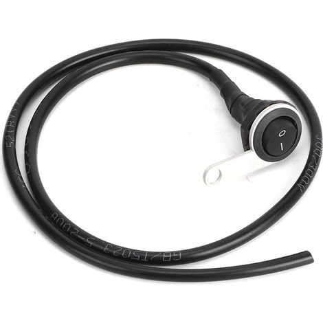 Projecteur étanche en acier unique, interrupteur d'éclairage de guidon pour moto et vtt, Modification 22mm (1/5)