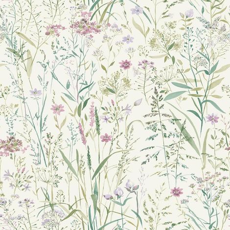 Grandeco Free Flower Pink Wallpaper Floral Botanical Textured Paste The Wall (1/4)