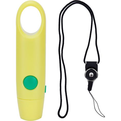 Sifflet électronique 3 vitesses réglable pour sport, voyageur, jaune (1/5)