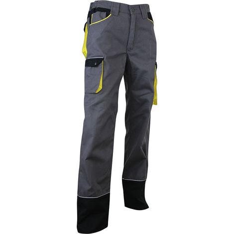 Pantaloni da lavoro metal free HERSE / DRYER LMA Grigio 44