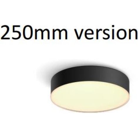 Philips Hue Enrave Small Negro Lámpara de Techo LED Regulable