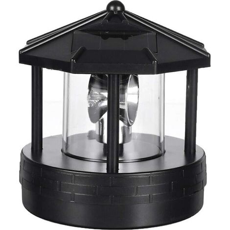 Rotierender LED-Strahler, Solar-Gartenleuchte, wasserdicht, Retro-Dekoration, exquisites Geschenk für Garten, Terrasse, Hof, Rasen, Inneneinrichtung - Crezuo