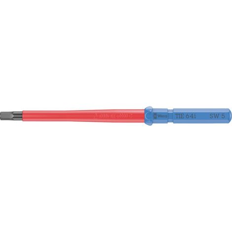 Wera Kraftform Kompakt VDE 64 i 5,0 x 157 mm TIE Elettricisti Brugola interna Lama intercambiabile per giraviti 5.0 mm (1/5)