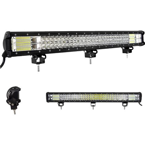 Barre lumineuse LED, étanche, applications polyvalentes, 28in avec câblage (1/2)