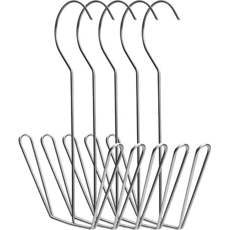 5 Pcs Crochets pour Suspendre Chaussures, Cintres à chaussuress, Séchoir à Chaussures en Acier Inoxydable Multifonctionnel pour Bottes (1/5)