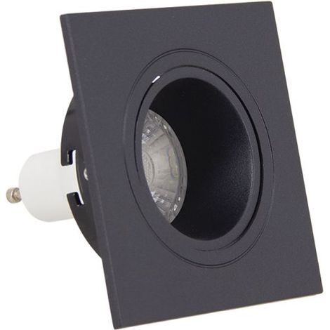 Xanlite – Pack de 3 spots encastrables GU10 50W blanc chaud 2700K orientables – Installation rapide – Angle d’éclairage 36° – PACK3SP50CAN (1/6)