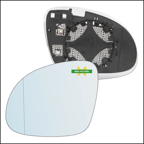 Piastra specchio retrovisore termica asferica lato guidatore vw tiguan i 2007