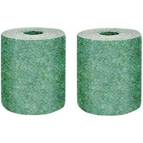 Rotolo tappeto di semi di erba, tappeto cultura di erba biodegradabili 10FT, tappeto di erba seme fertilizzante giardino picnic giardinaggio mat piantagione di prato 20 × 300 cm-- (1/5)