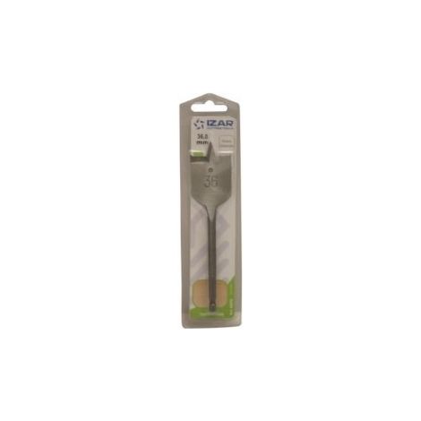 Broca Madera Pala 3 Puntas 36 Mm M650 Izar