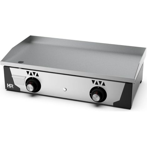 Plancha gaz - Acier rectifié 15 mm - HR Fainca