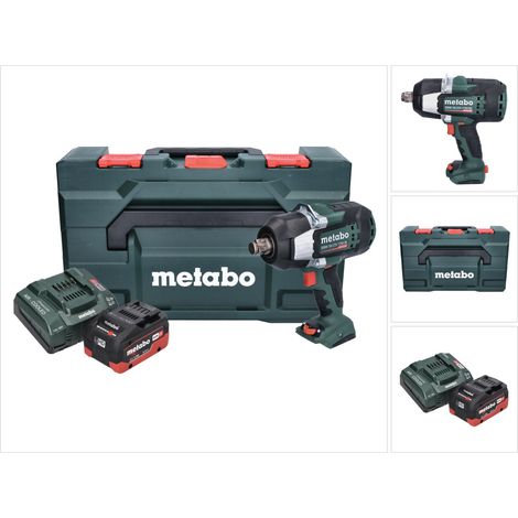 Metabo SSW 18 LTX 1750 BL avvitatore a impulsi a batteria 18 V 1750 Nm 3/4" brushless + 1x batteria ricaricabile 5,5 Ah + caricatore + metaBOX (1/5)