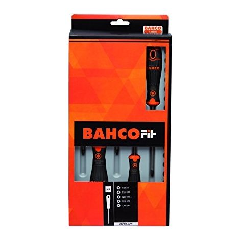 Bahco B219.025 Jeu de tournevis Taille (tournevis) T 10, T 15, T 20, T 25, T 30 1 set C649362