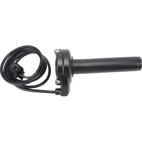 Poignée d'accélérateur avec roulement à roulement, accélérateur de 22mm, poignées de remplacement en ABS souple pour Light Bee Electrice Dirt Bike (1/5)