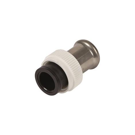 Conexión a presión HENCO con junta plana Ø40 x 1 1/2- 26PK-4008