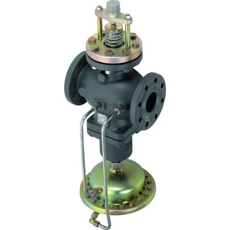 Danfoss Vol,-regolatore di flusso, m,Attuatore, AFQM6 DN50, Kvs 32, PN16, GG-25, 0,2 flangiata, 003G1083
