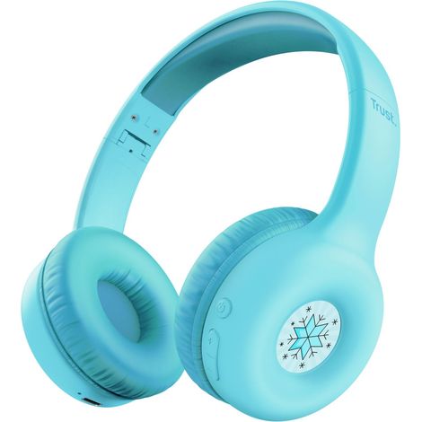 Trust Nouna Kopfhörer Verkabelt & Kabellos Kopfband Anrufe/Musik USB Typ-C Bluetooth Blau (1/5)