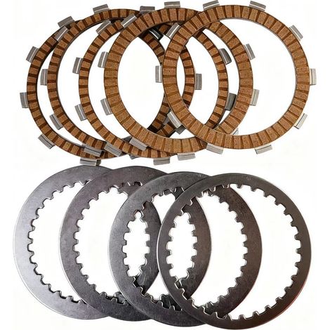 Suitable for CFMoto 250, CF250NK and CF250SR motorcycles. (Clutch plates made of paper, steel or wood)