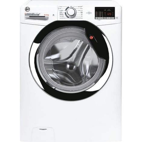 Hoover H3DS4642DAC3-11 lavasciuga Da incasso Caricamento frontale Bianco E (1/4)