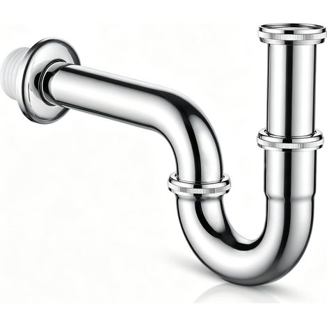 siphon lavabo réglable inox chromé 1,25 x 32 mm (1/5)