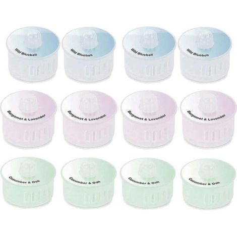 Lot de 12 capsules de parfum pour désodorisant Deebot T9 T9 Max T9 Power T9 Aivi Accessoires (1/3)