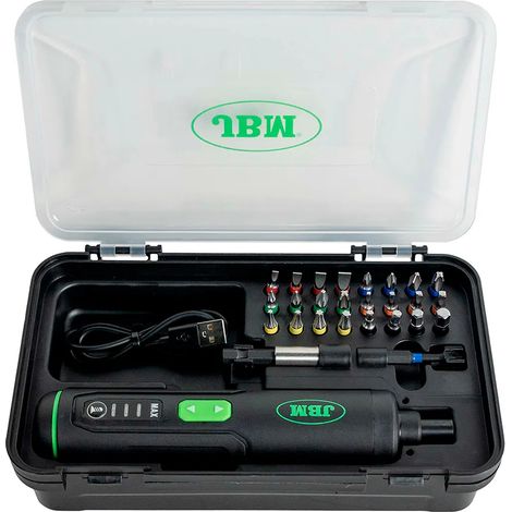 Elektrischer Schraubendreher jbm electric screwdriver LED Akku (1/3)