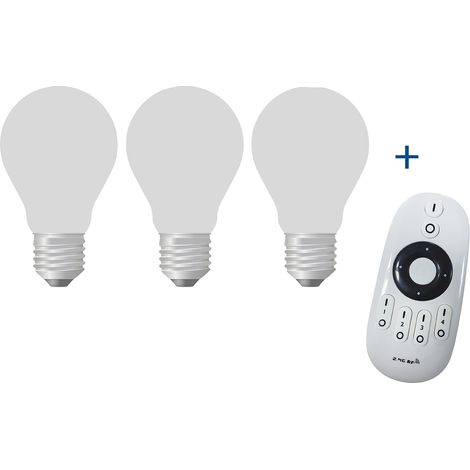 Lámpara northio danaled LED regulable mando a distancia 3 piezas (1/2)