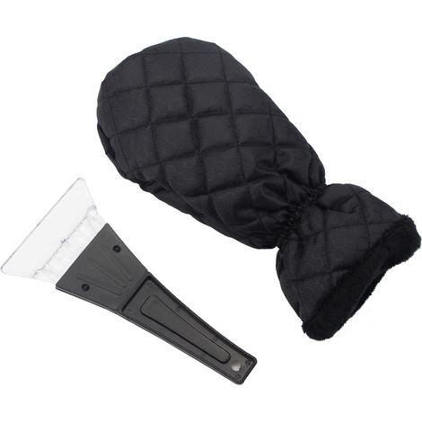 Eiskratzer mit Handschuh für PKW, SUV und Transporter, robuster Frostkratzer