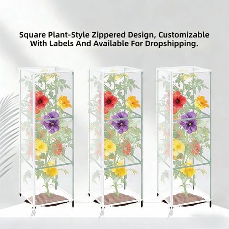 jardin Filet anti-insectes pour tuteur de plants tomates - Barrière contre les ravageurs, petits et