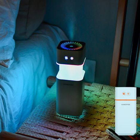 Tragbarer USB-Diffusor für ätherische Öle – Luftreiniger für Büro und Auto (1/5)