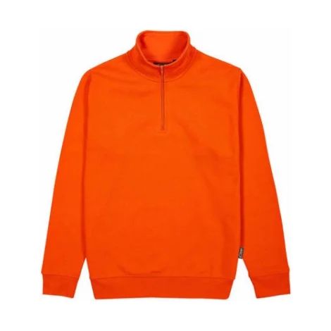 Felpa da lavoro con mezza zip TAUTRA - Arancione, confezione da 25 - M