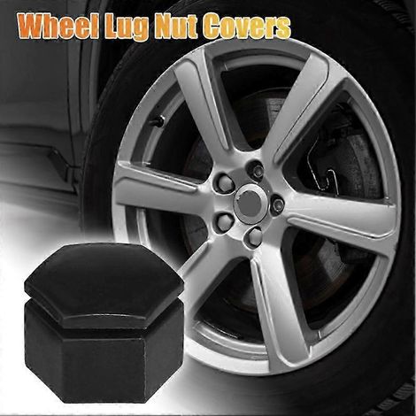 Enjoliveurs de roue noirs polyvalents et uniques, capuchons de protection élégants pour boulons et écrous de roue, accessoire de qualité supérieure pour voiture (1/5)
