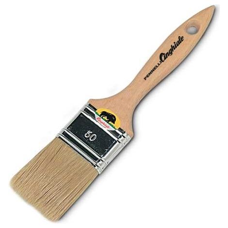 Pennellessa con manico in legno 40mm cinghiale