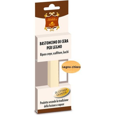 BASTONCINO CERA 22GR LEGNO CHIARO (1/2)