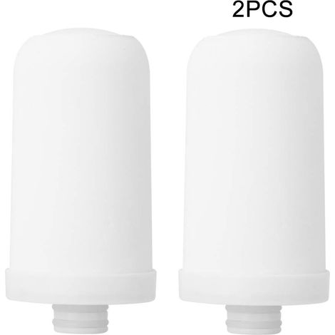 2 Pack Ceramic Faucet Water Purifier Replacement Cartridge Water System Filter (1/5)
