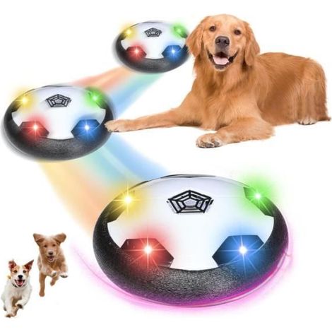Disque de glisse actif – avec effets d'éclairage sympas, disque de glisse actif pour chien, jouet interactif pour chien, convient (1/3)