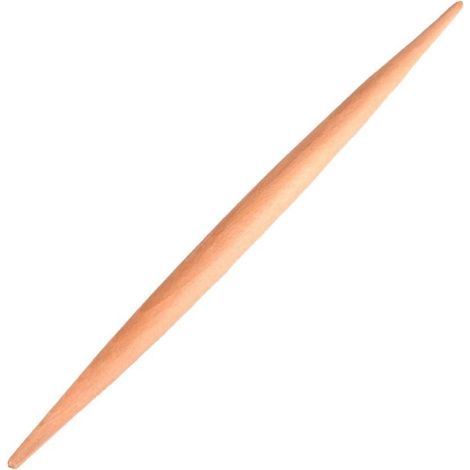 Rouleau à pâtisserie en bois pour pâte à sucre, gâteaux et nouilles - Outil de cuisson - Fournitures de cuisine pour la maison et le restaurant (Longueur 47 cm, Diamètre 2,8 cm)-48.50X2.80X2.80CM (1/3)