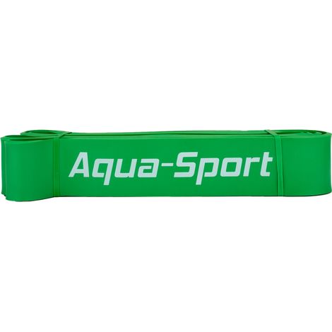 Aqua-Sport Powerstretch Superband Grünes Widerstandsband 2080 x 4,5 x 45 mm, Widerstand 22-57 kg AS2080