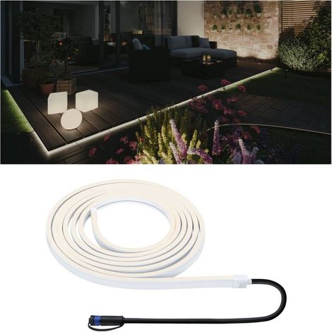 Paulmann Plug & Shine LED Stripe Smooth, 2 -10 m, IP68, 3000 K Warmweiß, App-Steuerung (1/5)