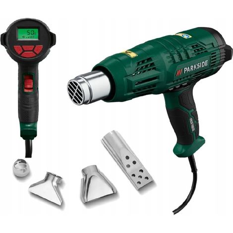 Kit de soplador de calor LCD Parkside PHLGD de 2000 W