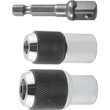 Porte-tarauds robustes de 65 mm, mandrins, tige d'extension 3/8, construction en acier au carbone, outil de filetage à cliquet pour usinage précis (1/4)