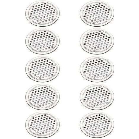 20 Pieces Round Stainless Steel Air Vent Grille Ventilation Grill Cover Circle