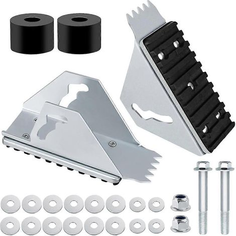 Kit de fixation 26-2 pour échelles d'extension, pieds d'échelle compatibles avec les échelles des séries D1200, D1300, D1700 et D1800 (1/5)