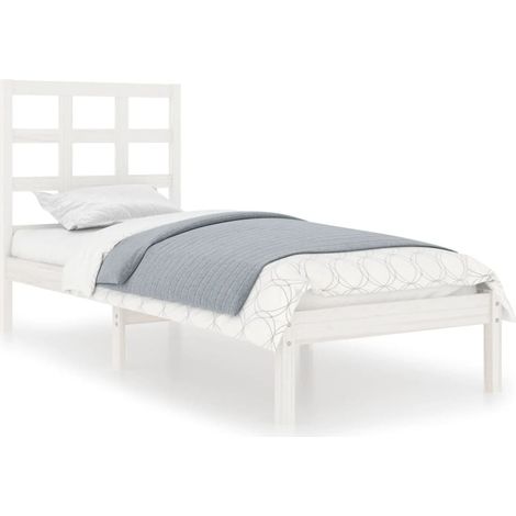 Maison Exclusive - Estructura de cama madera maciza individual bl (1/5)